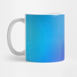 Colorful Cobalt Blue Aqua & Violet Abstract Glow Mug